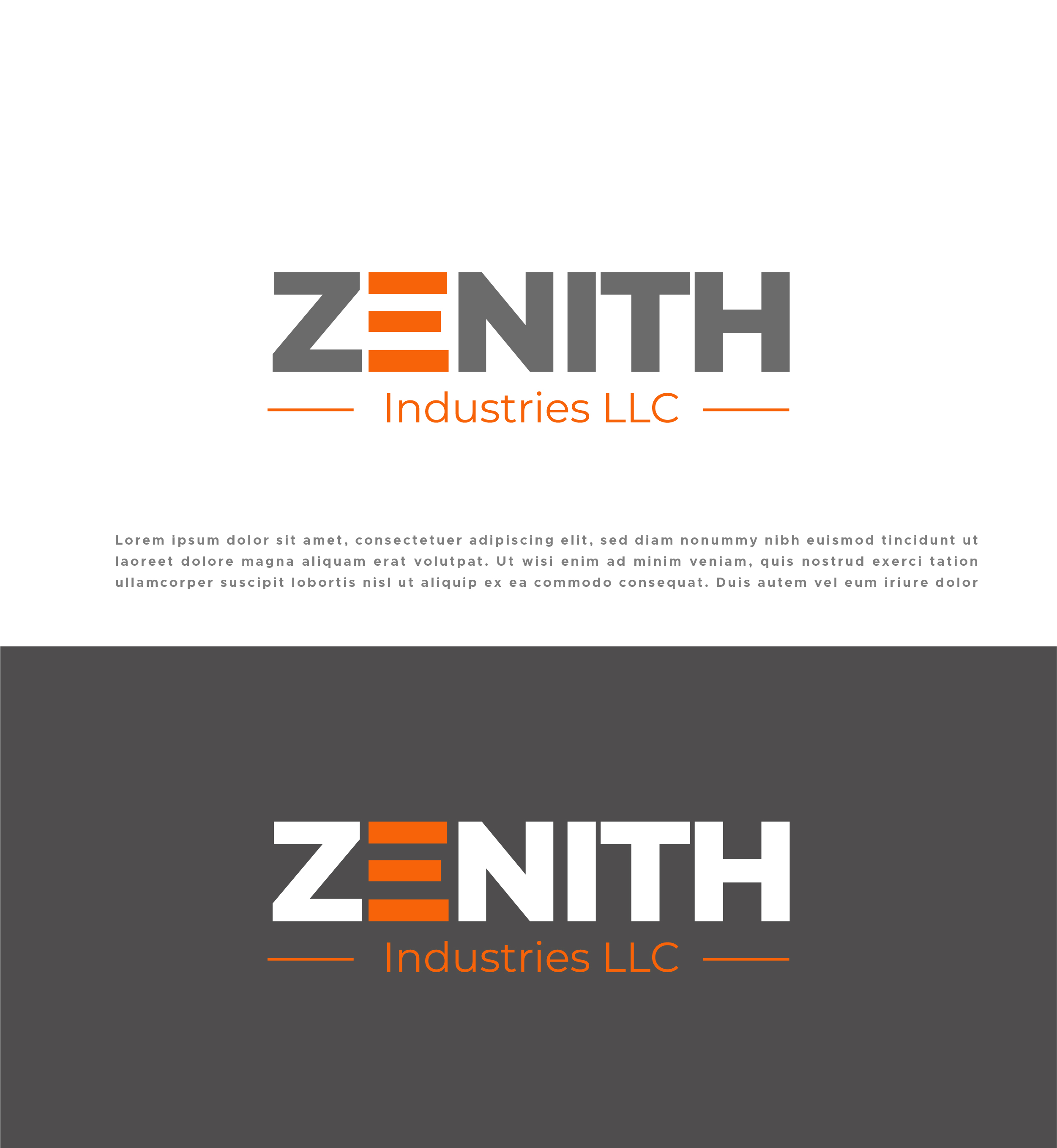 Logo Design by 99 Art.. for Zenith Industries LLC | Design #35831258