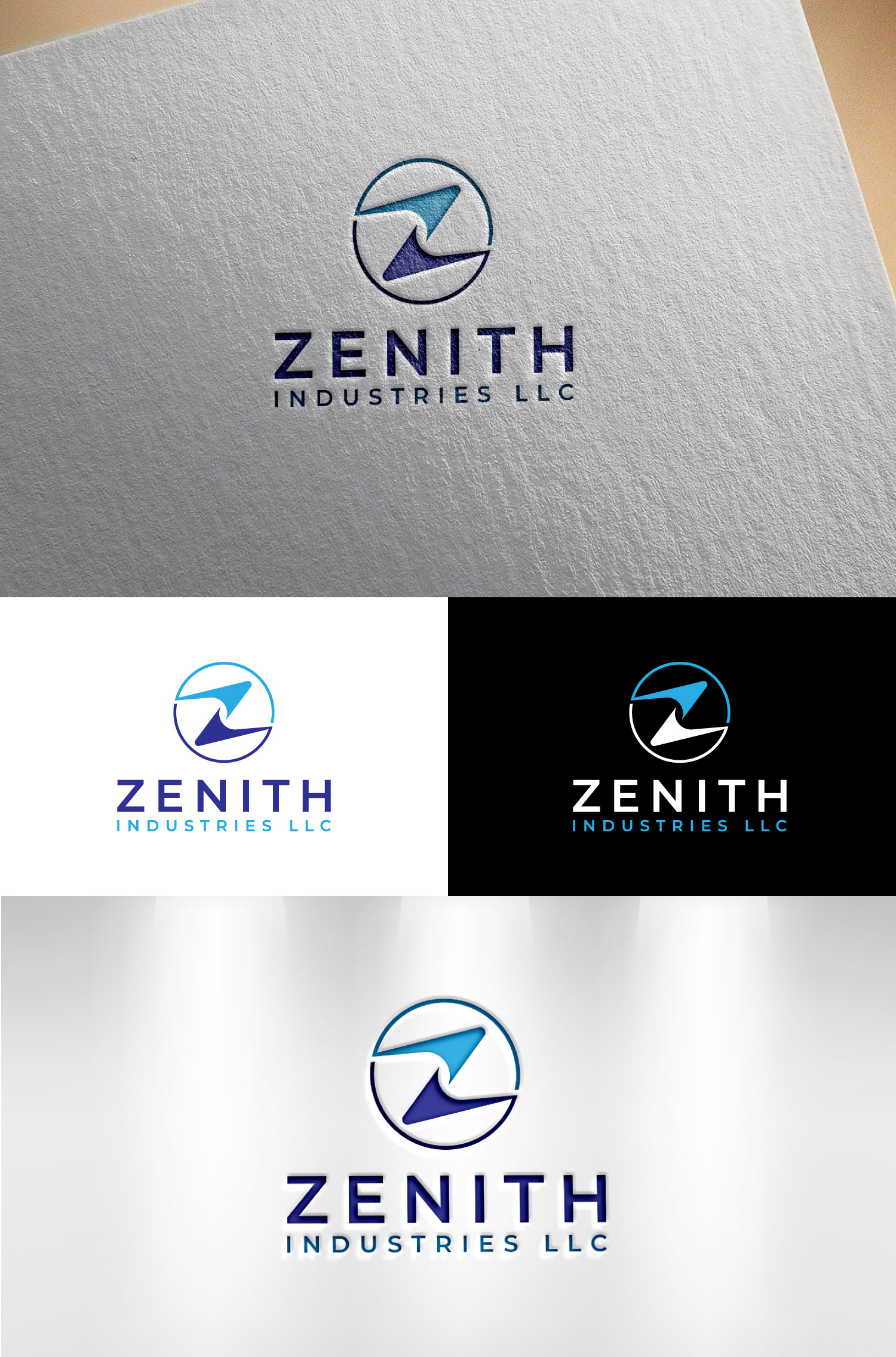 Logo Design by ax design2 for Zenith Industries LLC | Design #35830115