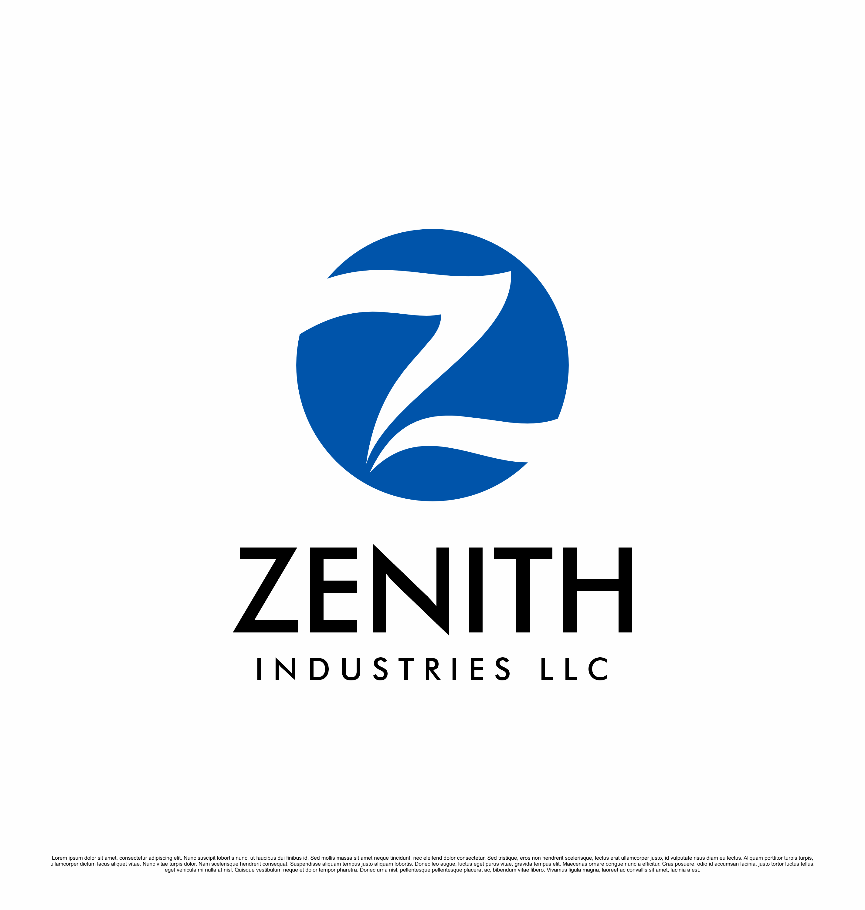 Logo Design by saesean for Zenith Industries LLC | Design #35836450