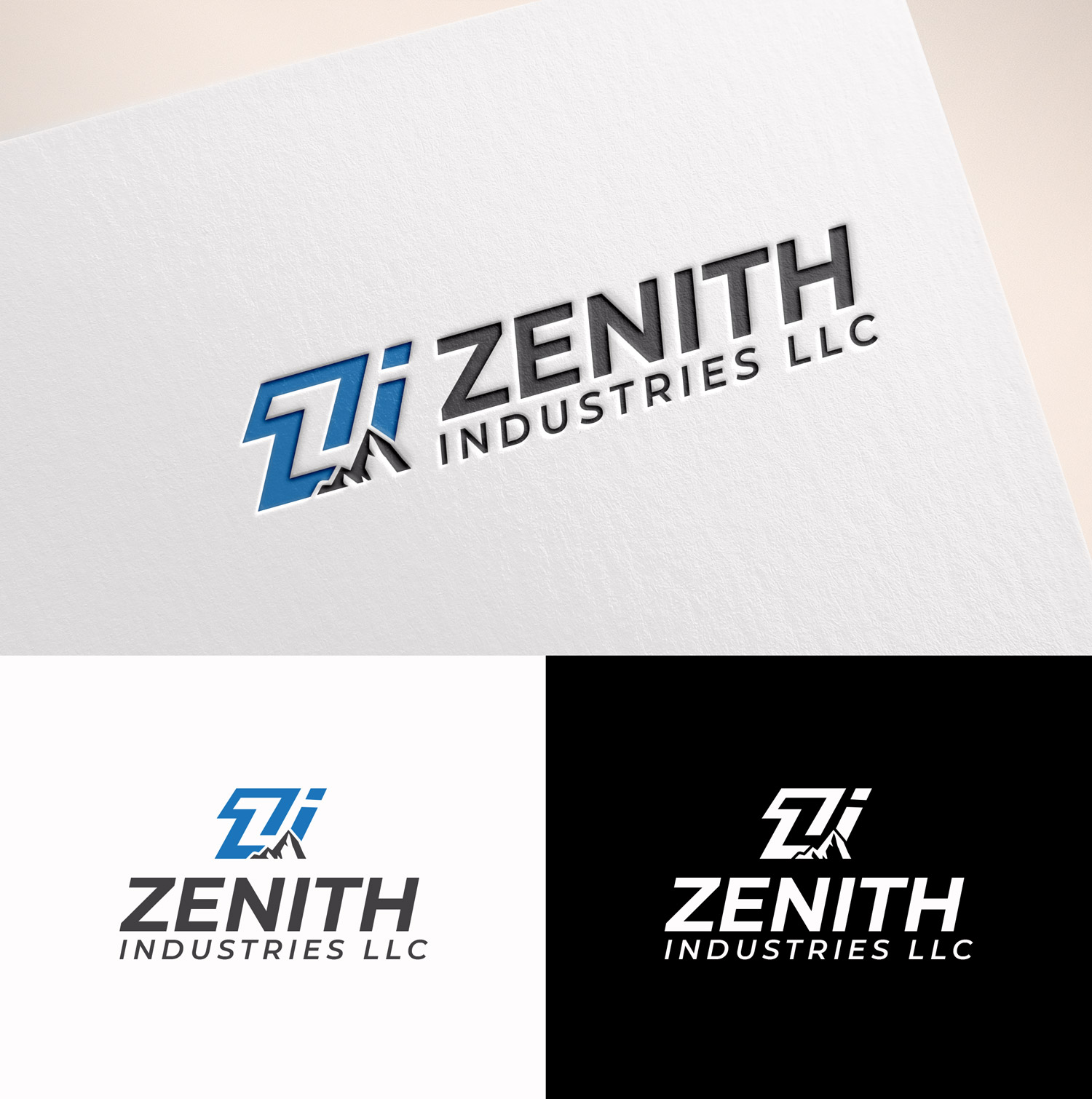 Logo Design by M Art & Design for Zenith Industries LLC | Design #35830355
