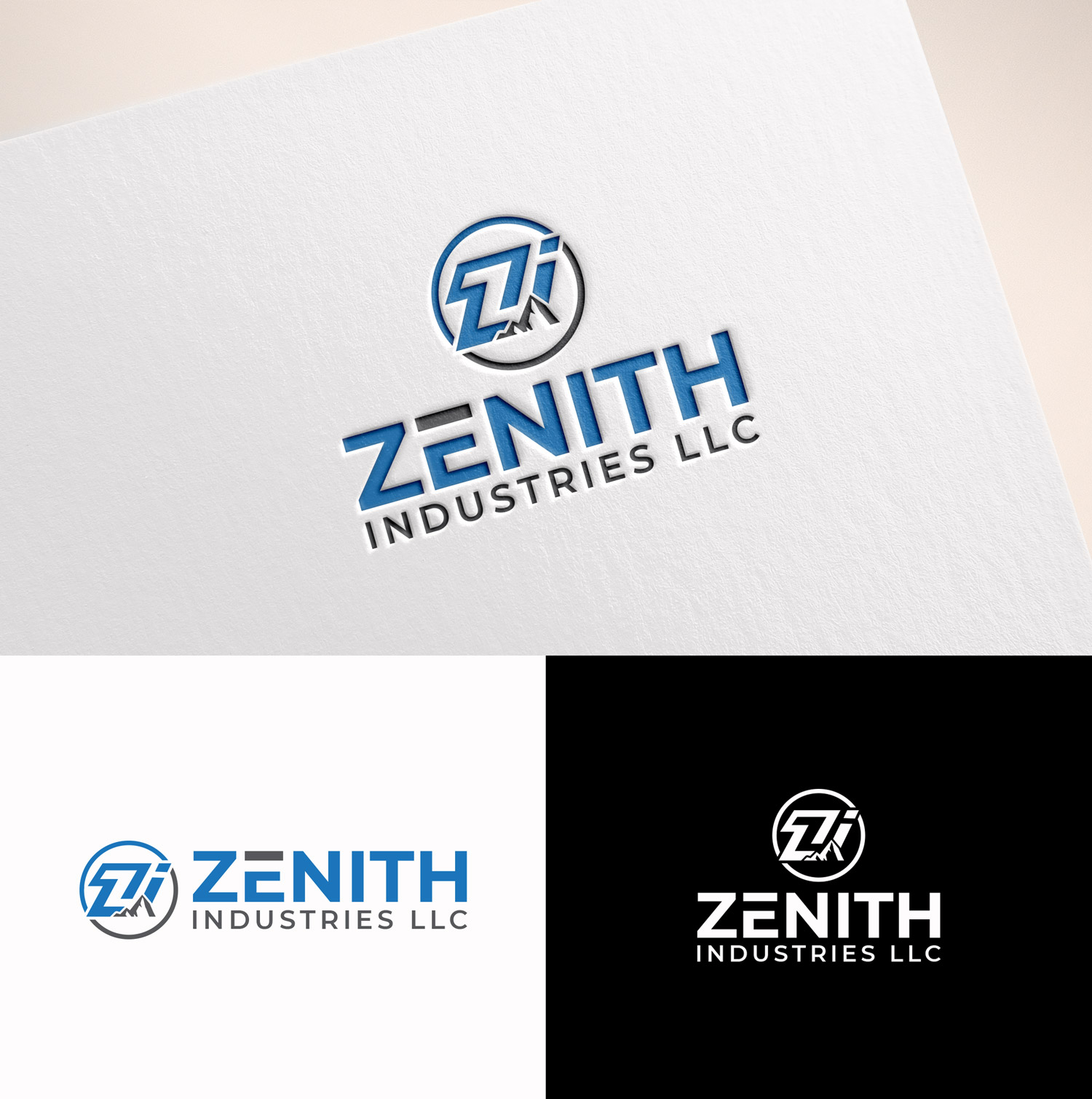 Logo Design by M Art & Design for Zenith Industries LLC | Design #35830406