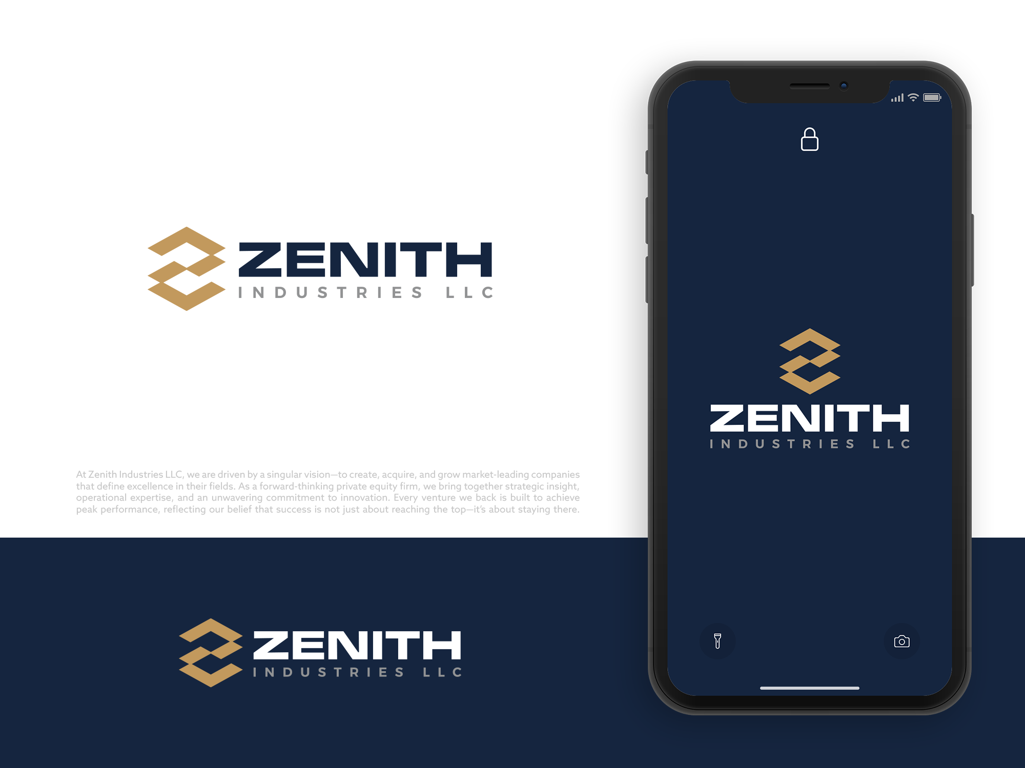 Logo Design by COLOUR CREATIVE for Zenith Industries LLC | Design #35849069