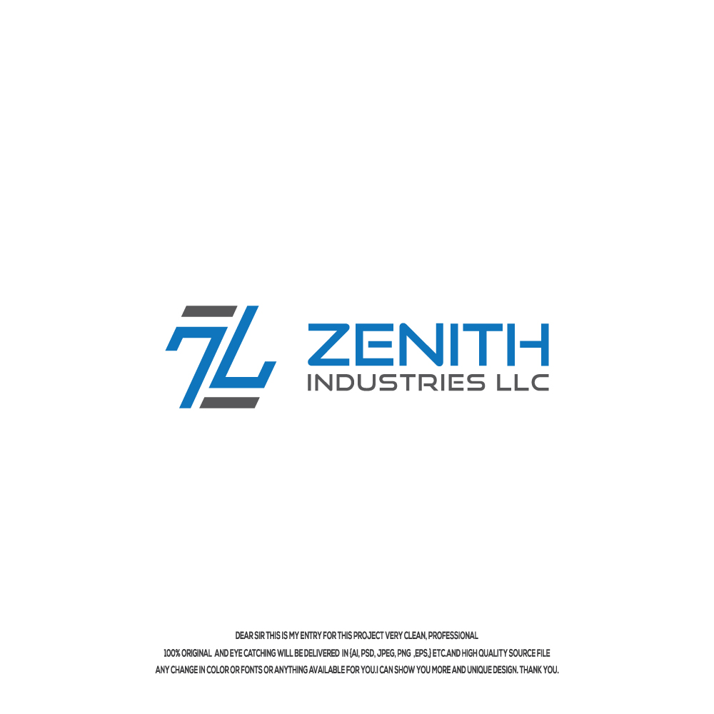 Logo Design by Hossainlogo324 for Zenith Industries LLC | Design #35839643