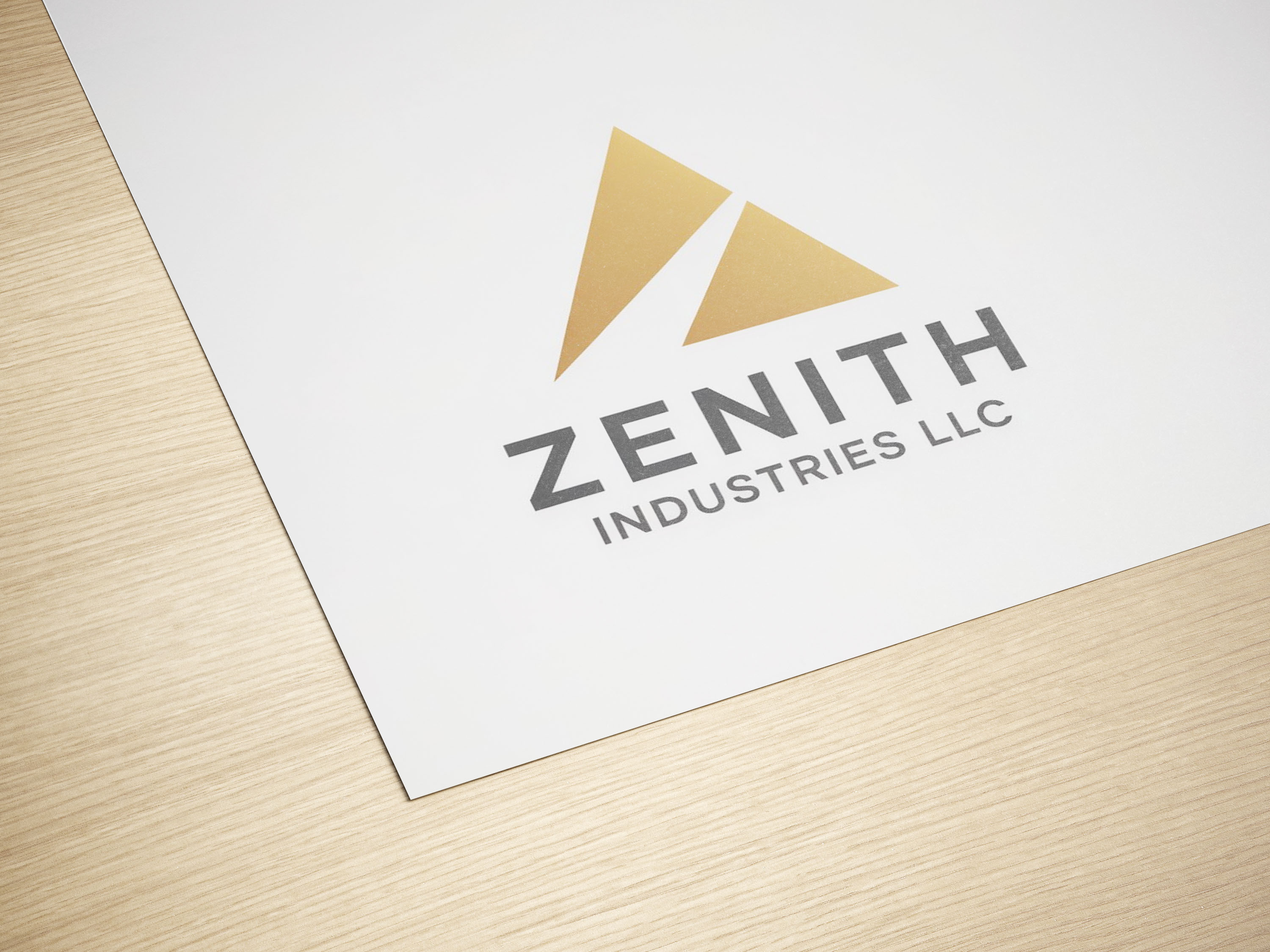Logo Design by PixelCraft Designs for Zenith Industries LLC | Design #35831479