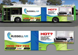 Bus Billboard Russell Air