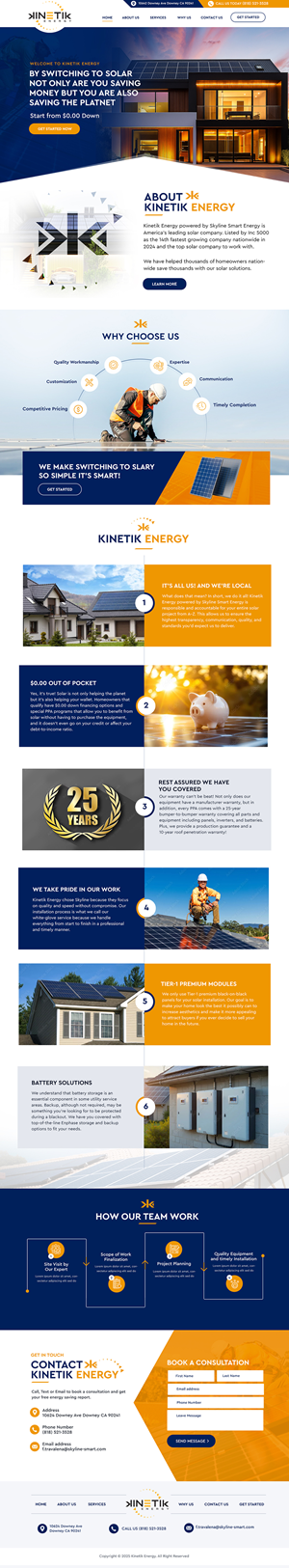 Web Design by Blue Sparrow for this project | Design: #35837375