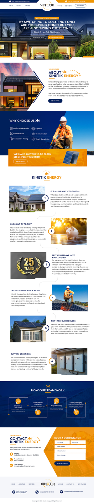 Web Design by Blue Sparrow for this project | Design: #35837376