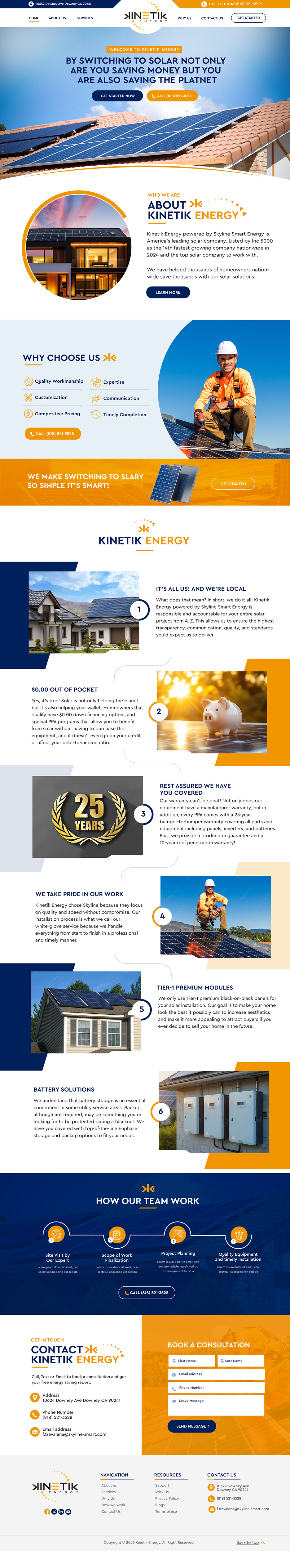 Web Design by Blue Sparrow for this project | Design #35837556