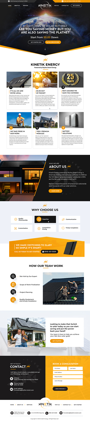 Web Design by Blue Sparrow for this project | Design: #35861455