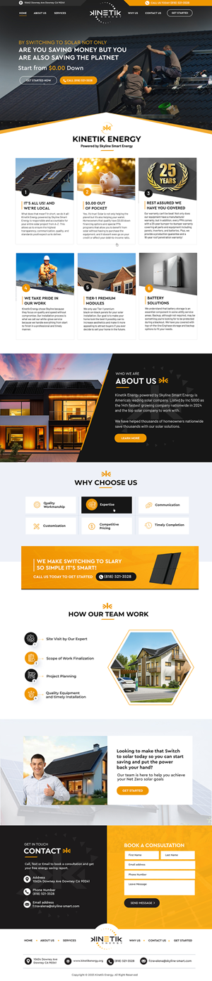 Web Design by Blue Sparrow for this project | Design: #35861456