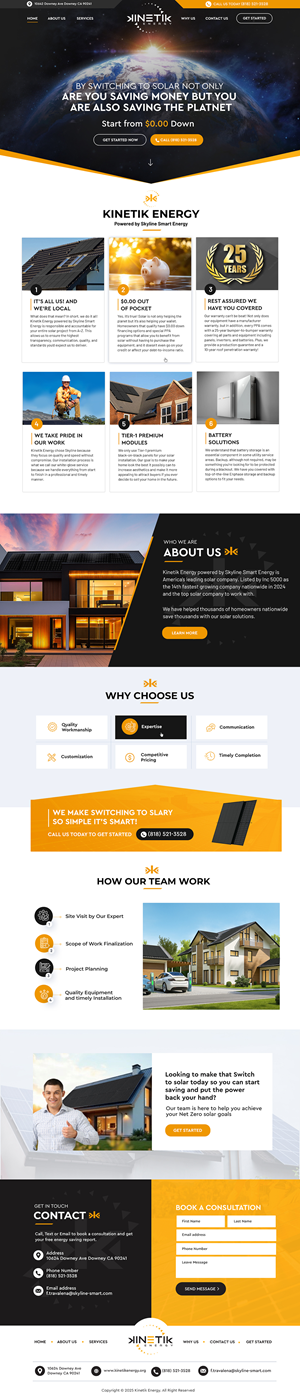 Web Design by Blue Sparrow for this project | Design: #35861457