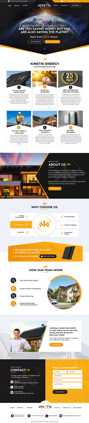 Web Design by Blue Sparrow for this project | Design: #35863442