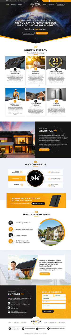 Web Design by Blue Sparrow for this project | Design: #35863534