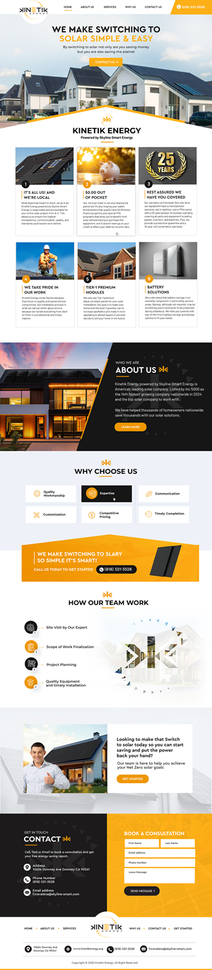 Web Design by Blue Sparrow for this project | Design: #35871525