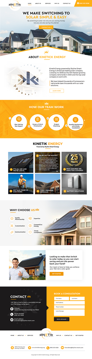 Web Design by Blue Sparrow for this project | Design: #35871527