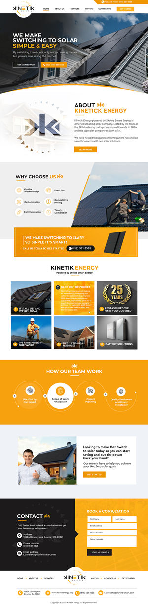 Web Design by Blue Sparrow for this project | Design: #35871528