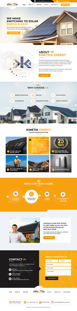 Web Design by Blue Sparrow for this project | Design: #35871529