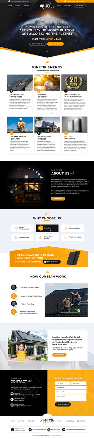 Web Design by Blue Sparrow for this project | Design: #35908321