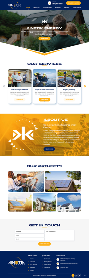 Web Design by pb for this project | Design: #35838825