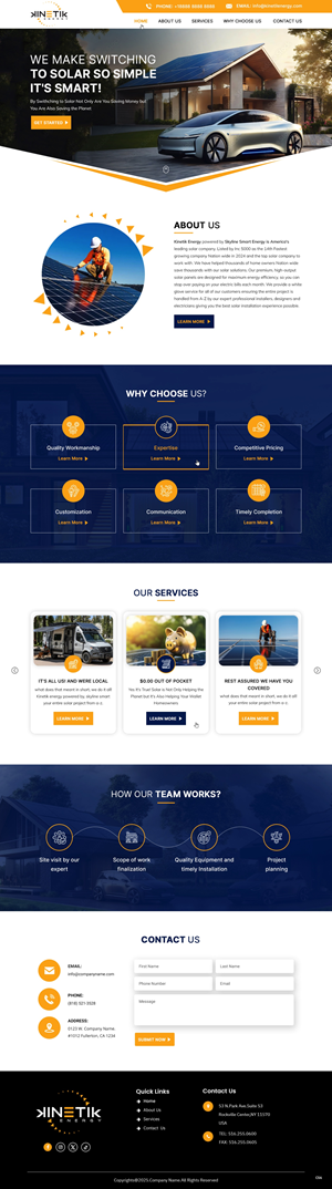 Web Design by pb for this project | Design: #35845653