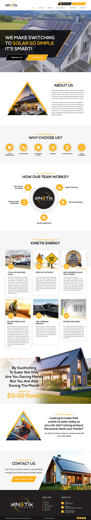 Web Design by Creations Box 2015 for this project | Design #35836654
