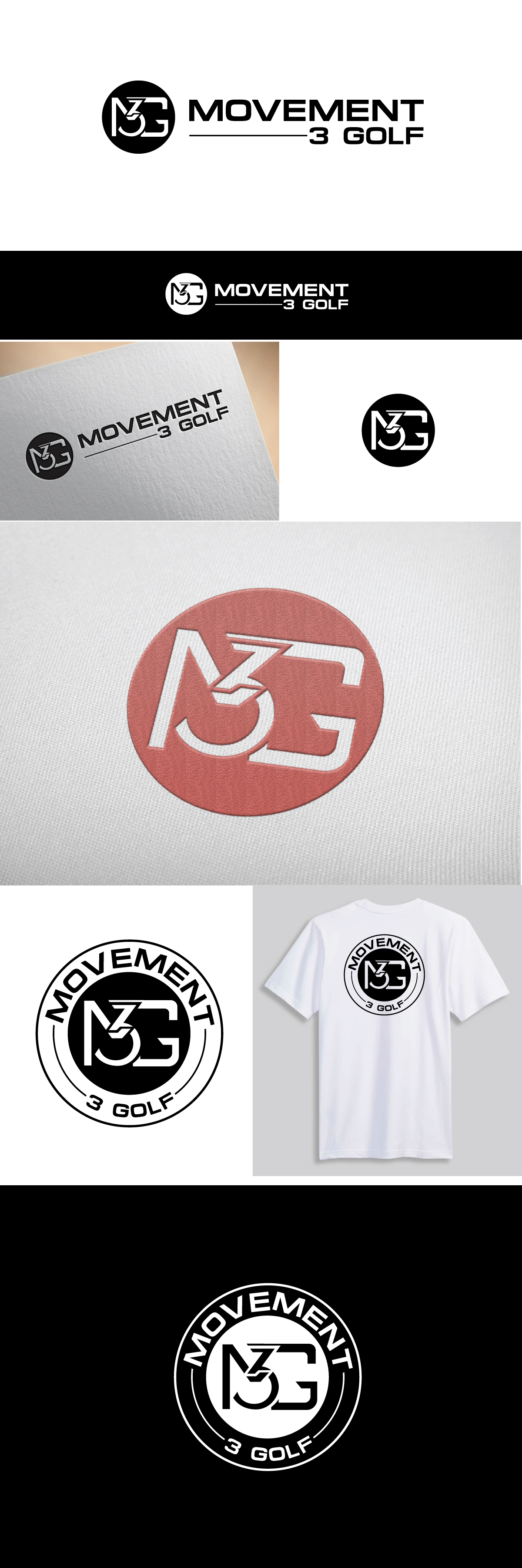 Diseño de Logo por Om Namah Shivay para M3G | Movement3Golf | Diseño #35844218
