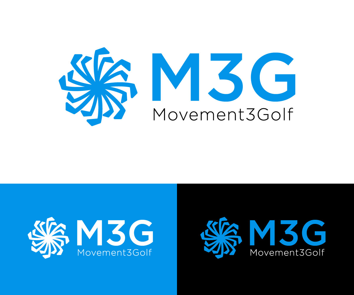 Logo-Design von Kavth für M3G | Movement3Golf | Design #35872452