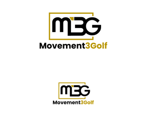 Logo Design by Paint-Tools for M3G | Movement3Golf | Design: #35837740