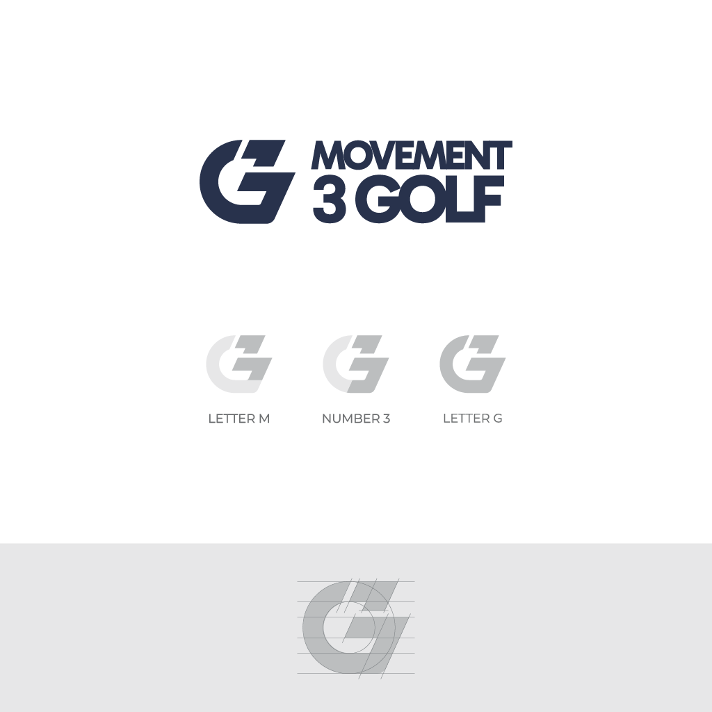 Diseño de Logo por Jerwin Intac para M3G | Movement3Golf | Diseño #35842005