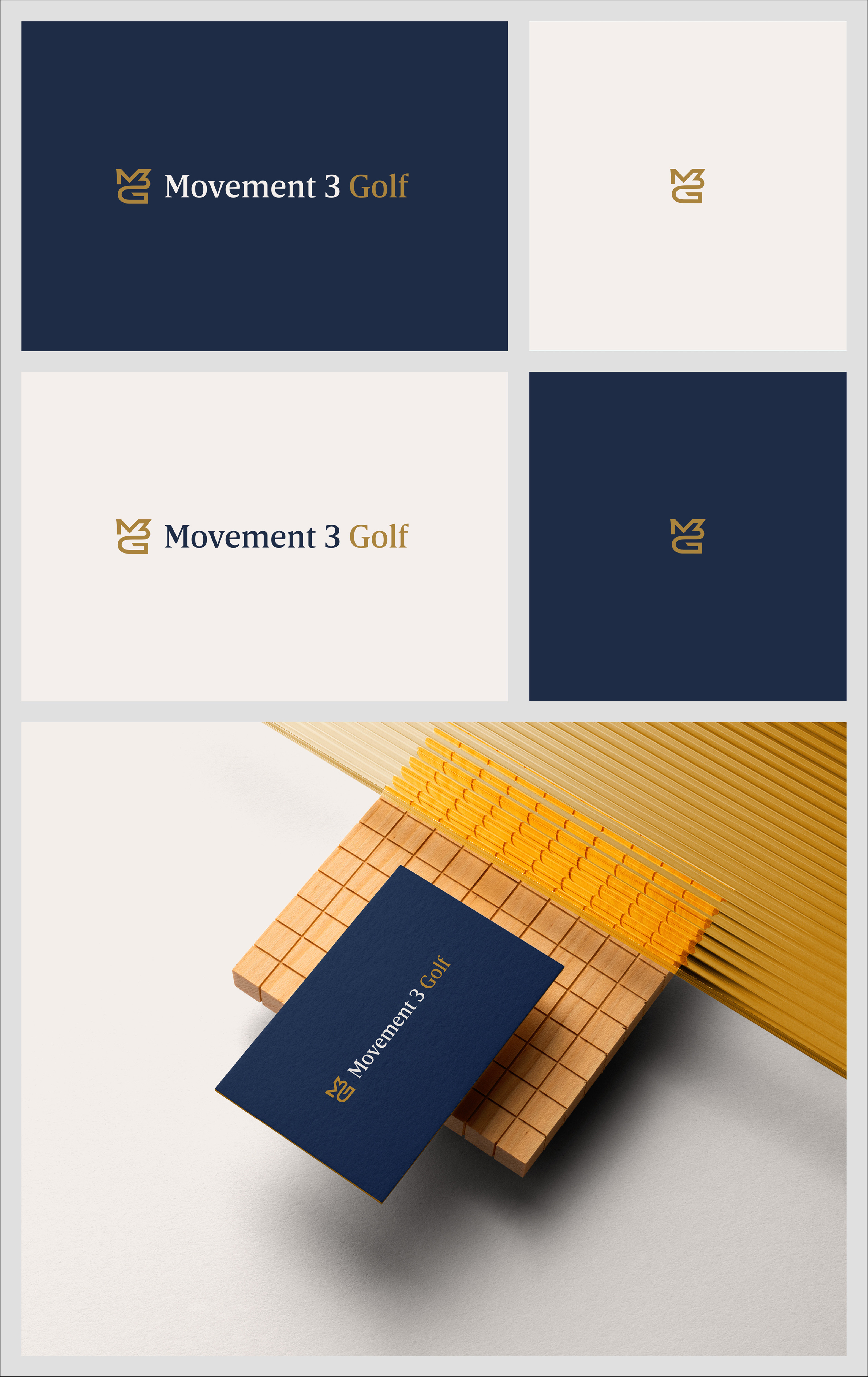 Logo-Design von Ha.Connick für M3G | Movement3Golf | Design #35862652