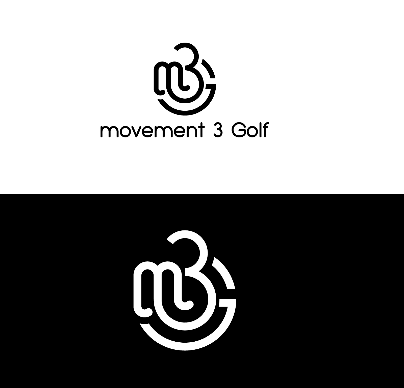 Logo Design by musa-fir for M3G | Movement3Golf | Design #35836069