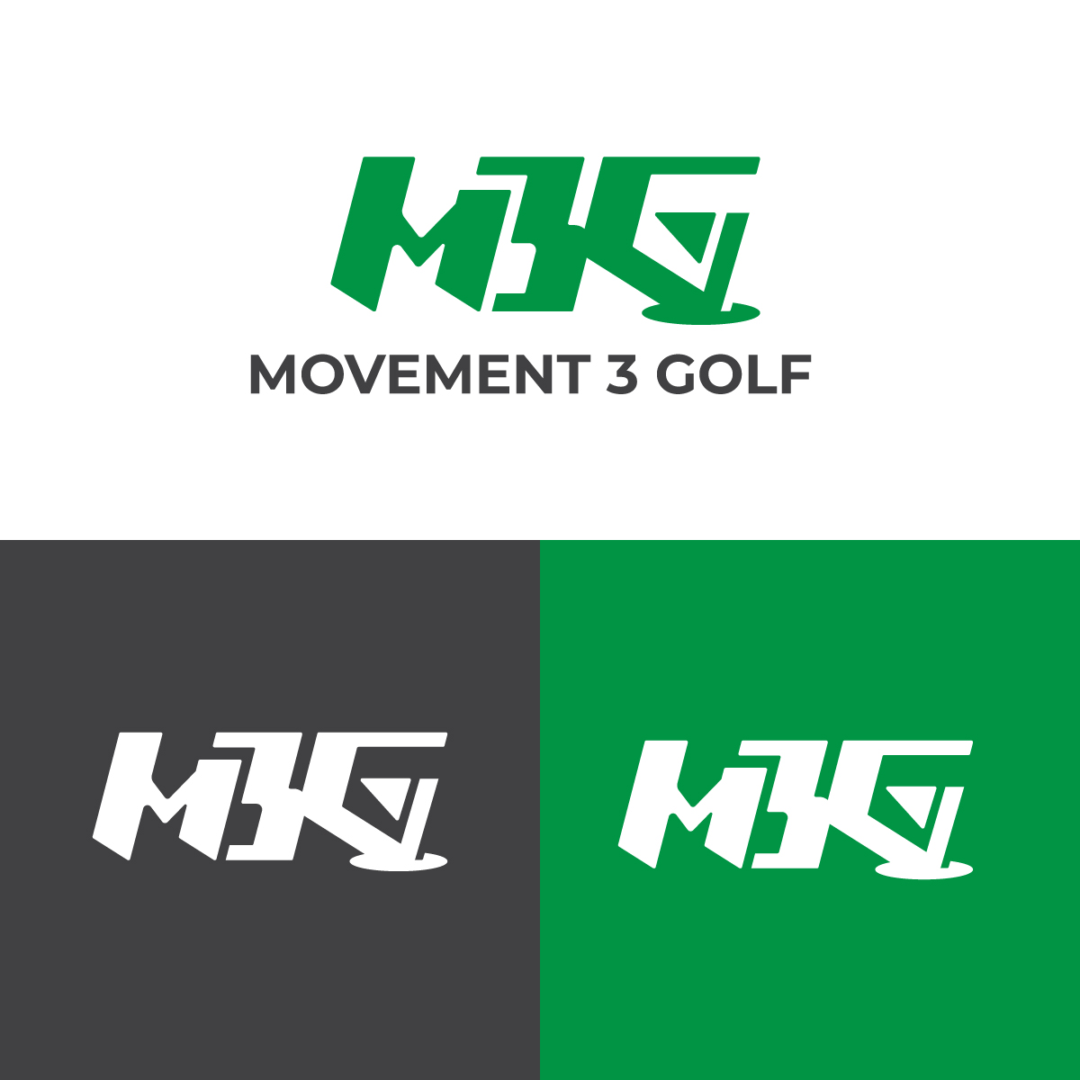 Logo-Design von dianagargaritza für M3G | Movement3Golf | Design #35841972