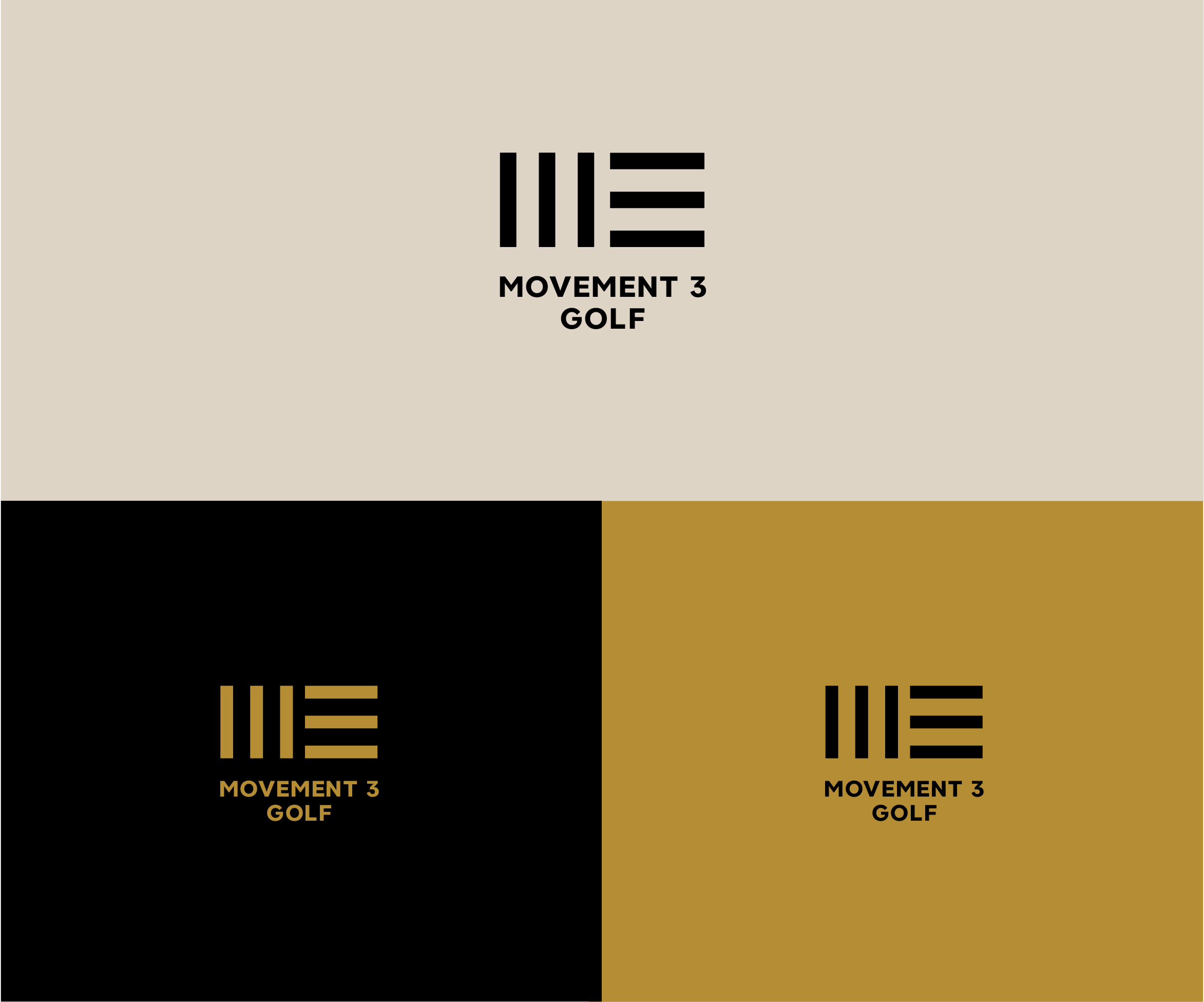 Design de Logo par Drawing Room pour M3G | Movement3Golf | Design #35835517