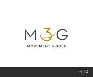 Logo Design by Mukuuu for M3G | Movement3Golf | Design: #35844623