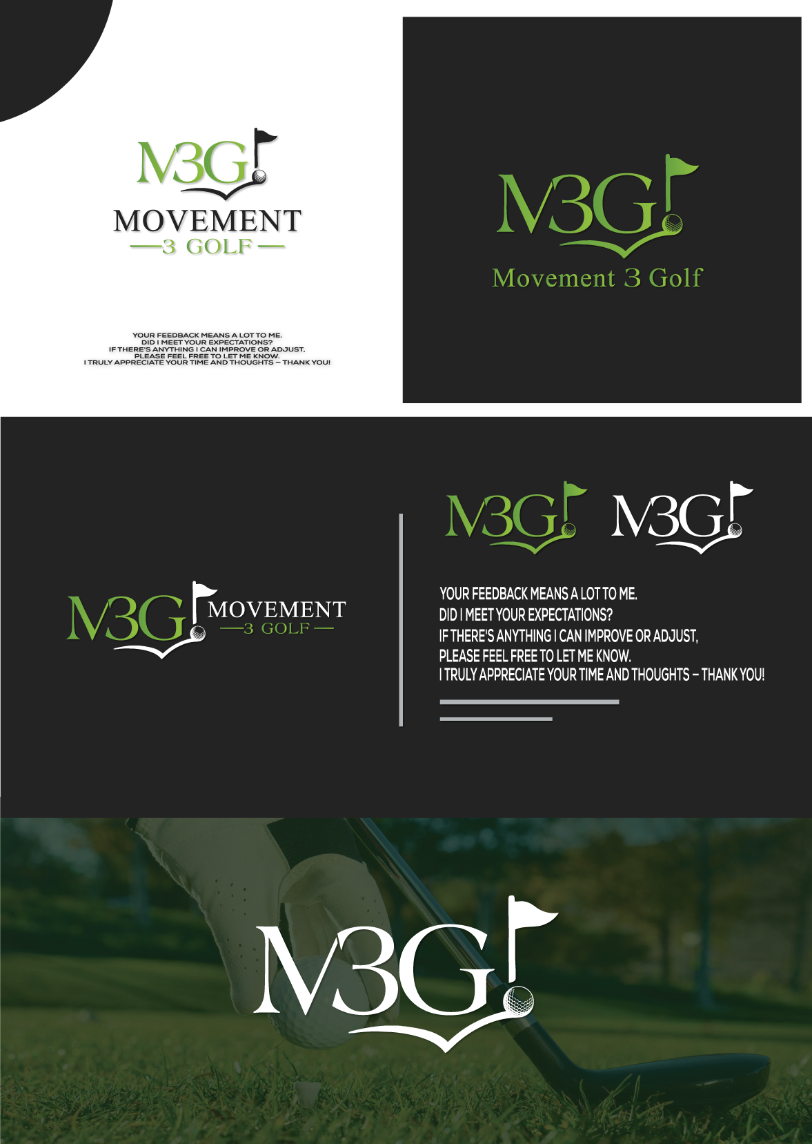 Design de Logo par hajera pour M3G | Movement3Golf | Design #35843008