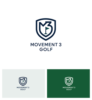 Logo Design by Afsana_Hoque for M3G | Movement3Golf | Design #35846120