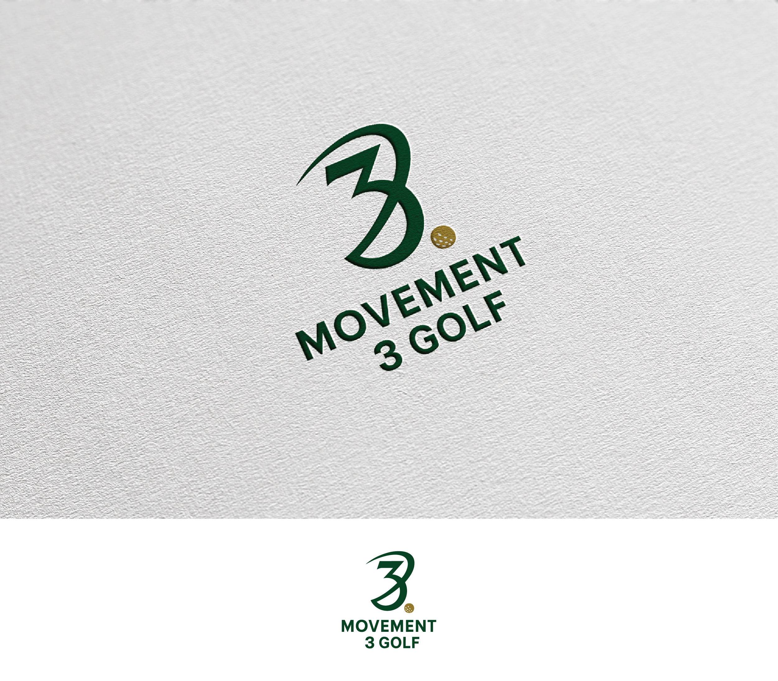 Logo-Design von Afsana_Hoque für M3G | Movement3Golf | Design #35846121