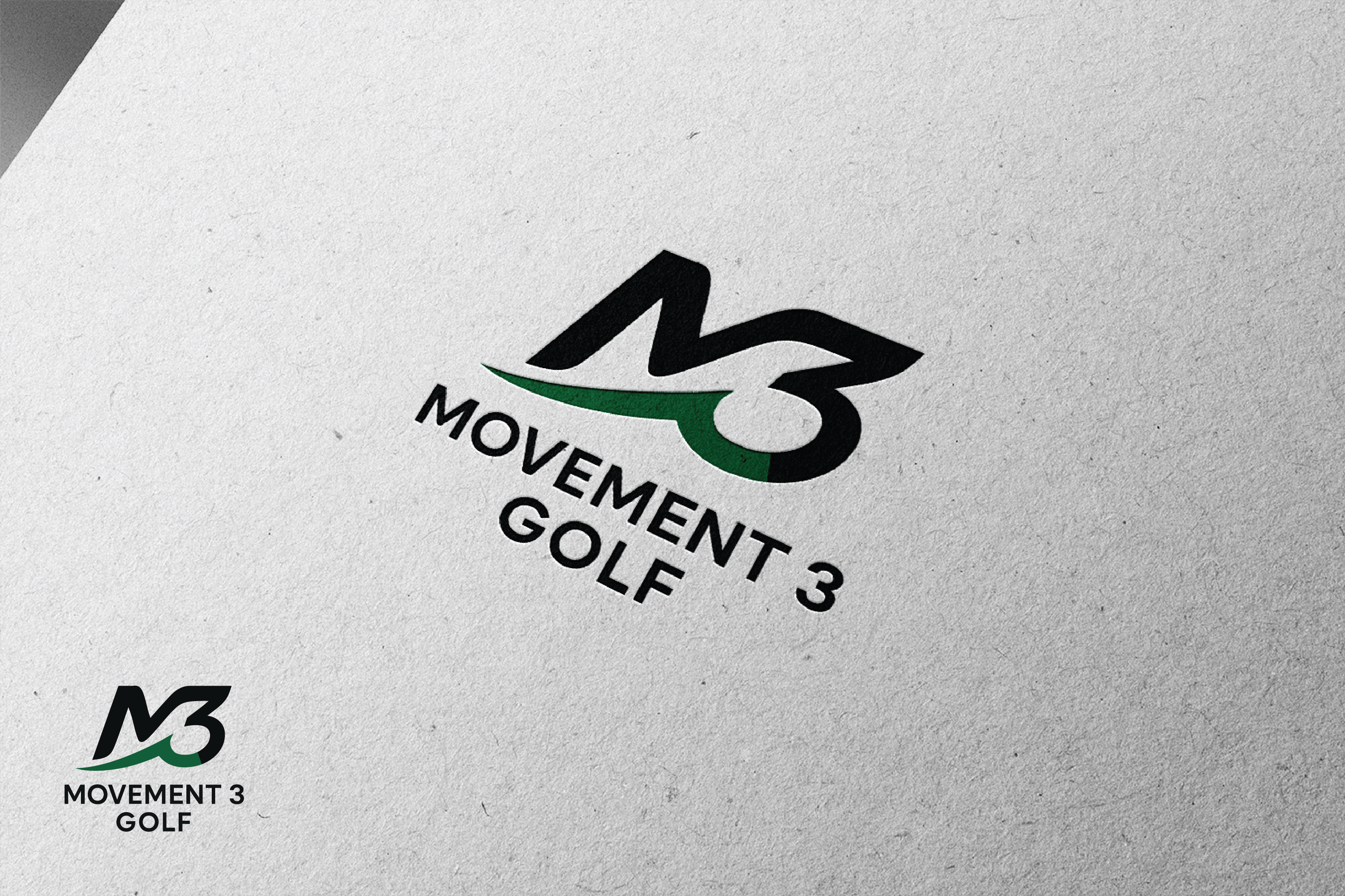 Logo Design by MAHRaju for M3G | Movement3Golf | Design #35846151