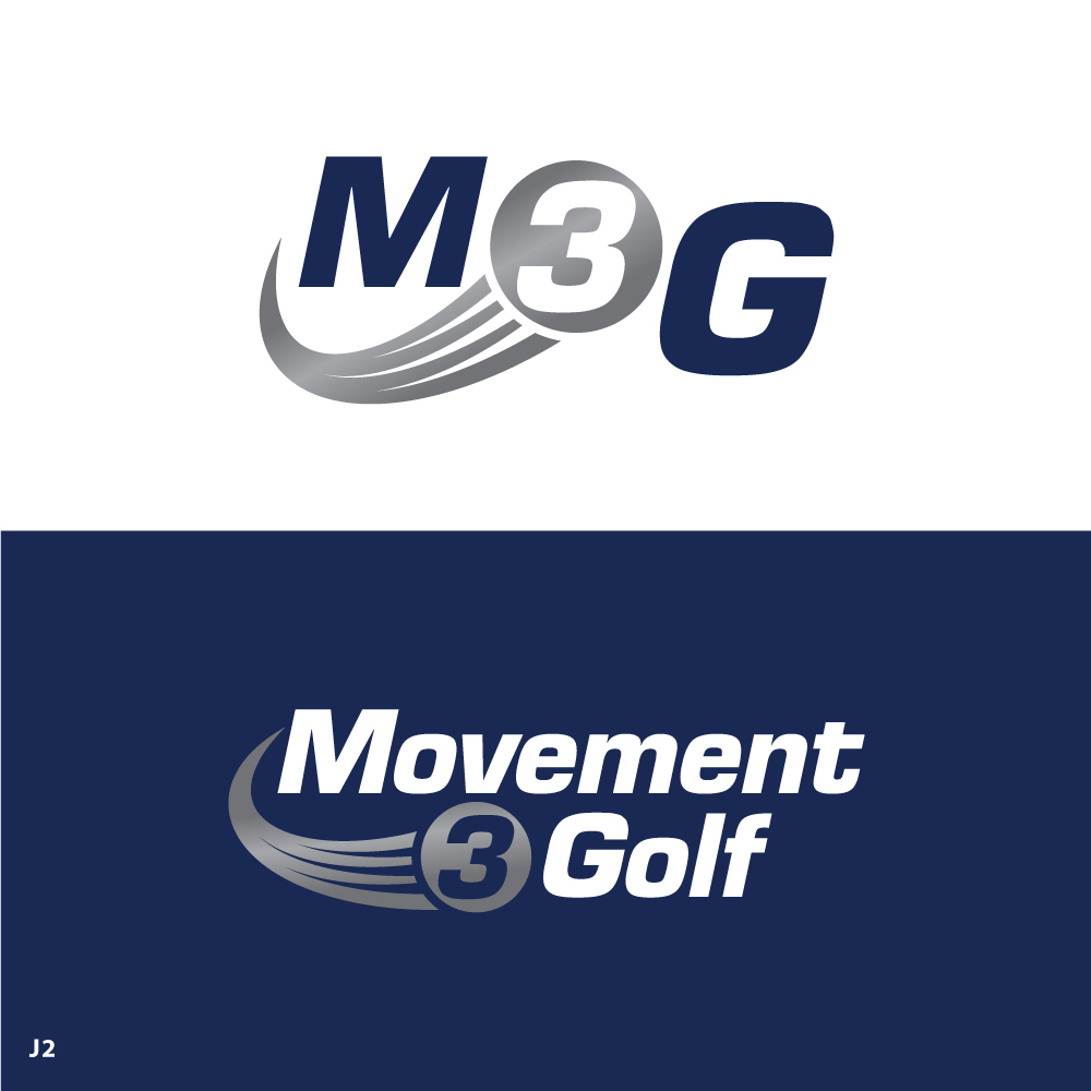 Logo Design by Sujit Banerjee for M3G | Movement3Golf | Design #35837833