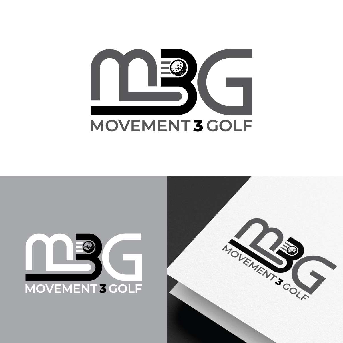 Logo-Design von riya.mitra07j für M3G | Movement3Golf | Design #35835638