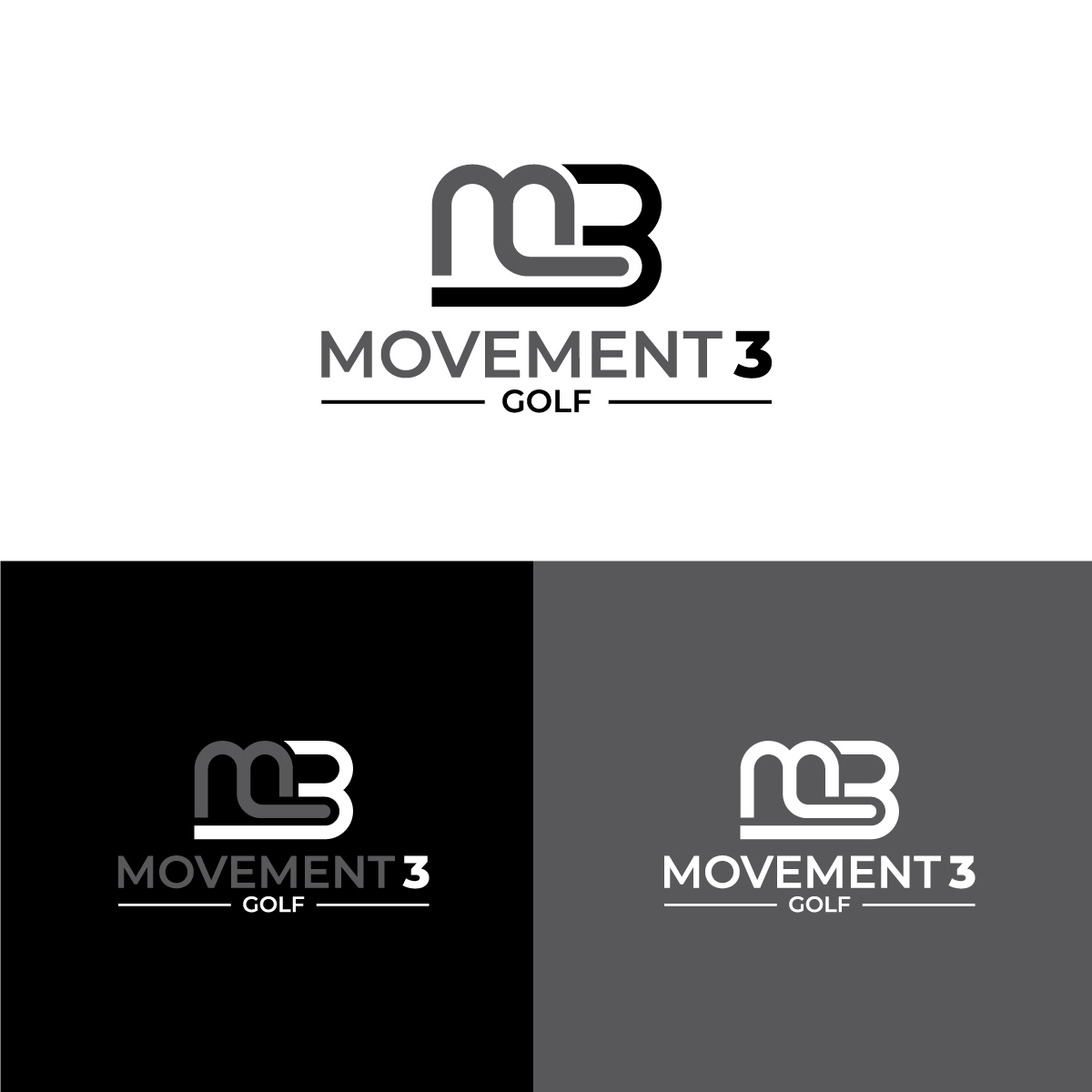 Logo-Design von riya.mitra07j für M3G | Movement3Golf | Design #35835658
