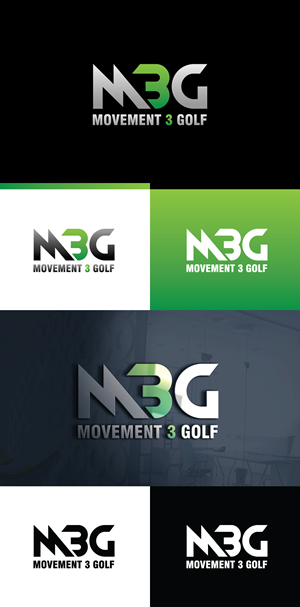 Logo Design by creativepix for M3G | Movement3Golf | Design: #35835568