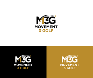 Logo Design by Ayub Zafar for M3G | Movement3Golf | Design: #35842681