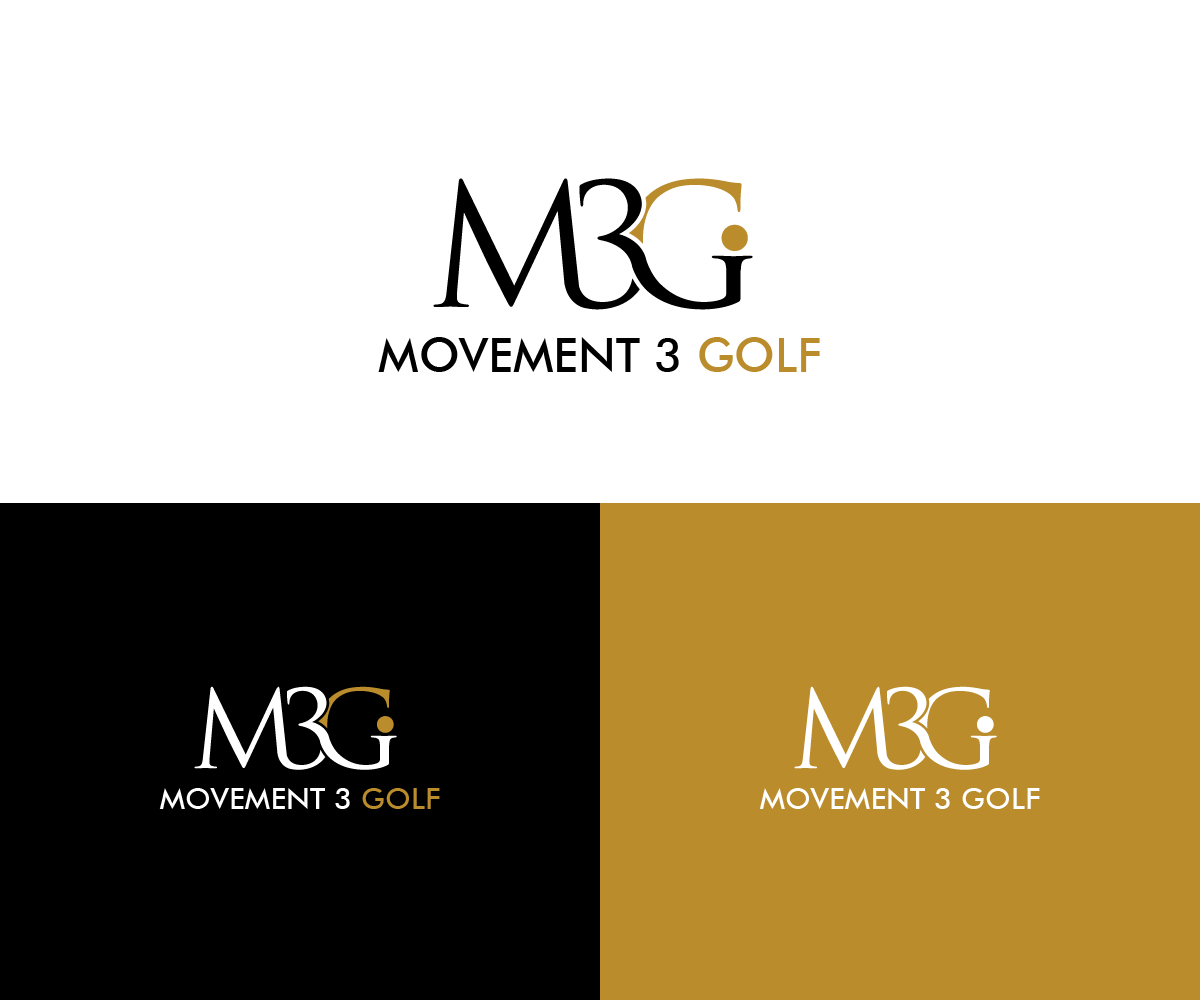 Diseño de Logo por AlphabetZero.co.uk para M3G | Movement3Golf | Diseño #35842707