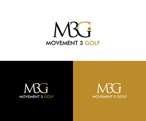 Logo Design by Ayub Zafar for M3G | Movement3Golf | Design: #35842707