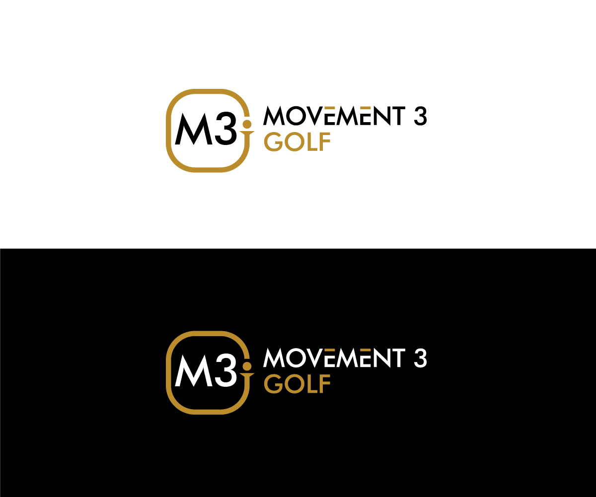 Logo Design by AlphabetZero.com for M3G | Movement3Golf | Design #35849404