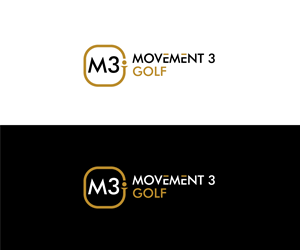 Logo Design by Ayub Zafar for M3G | Movement3Golf | Design: #35849404