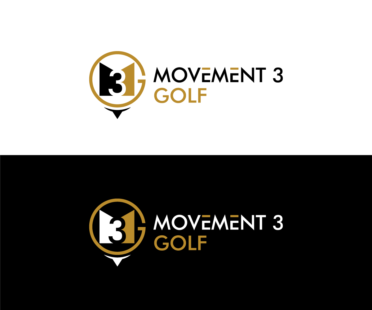 Diseño de Logo por AlphabetZero.co.uk para M3G | Movement3Golf | Diseño #35849405