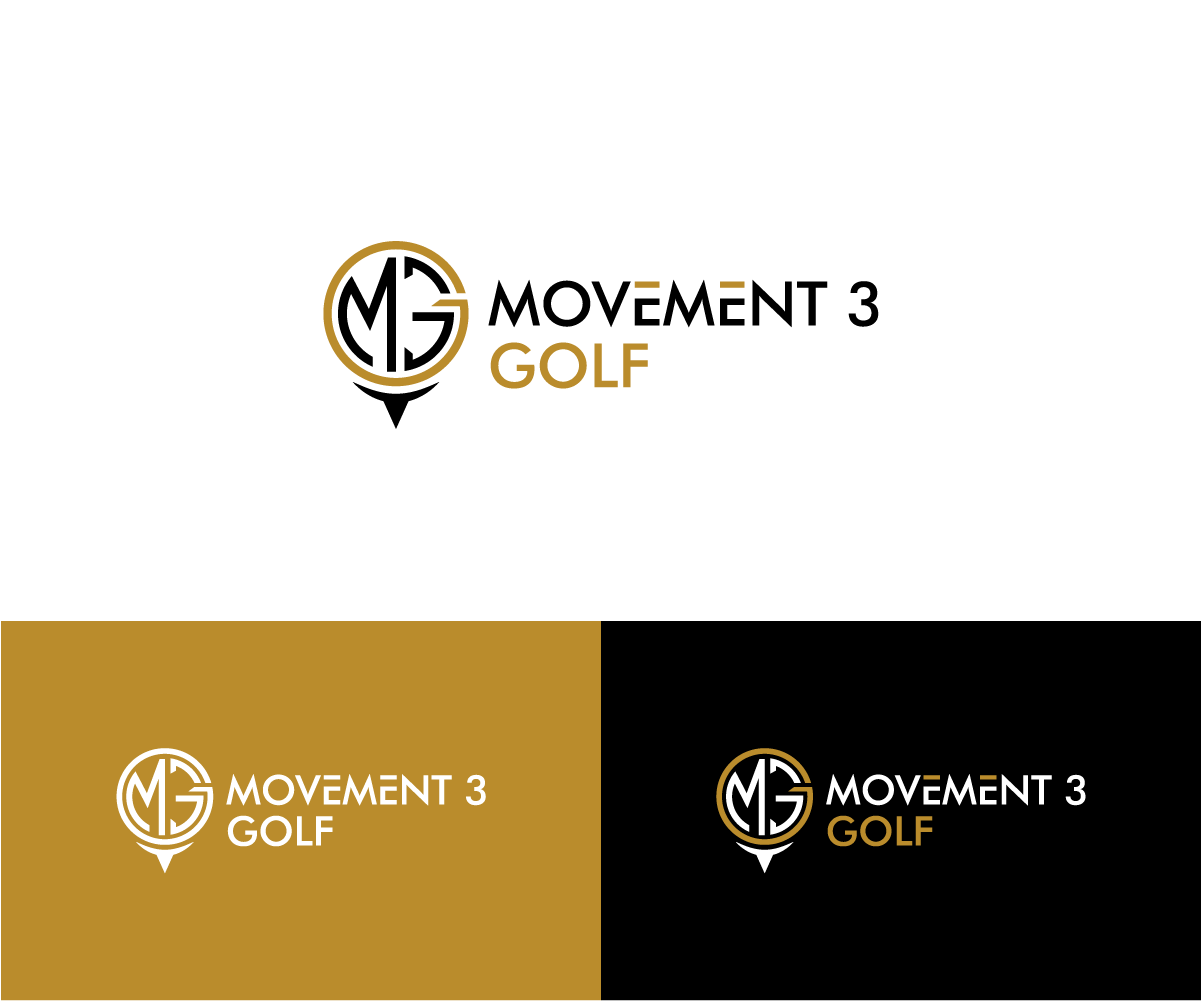 Logo Design by AyubZafar for M3G | Movement3Golf | Design #35853966