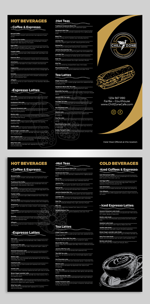 Diseño de Menú por YourLogoMaster para este proyecto | Diseño: #35852729